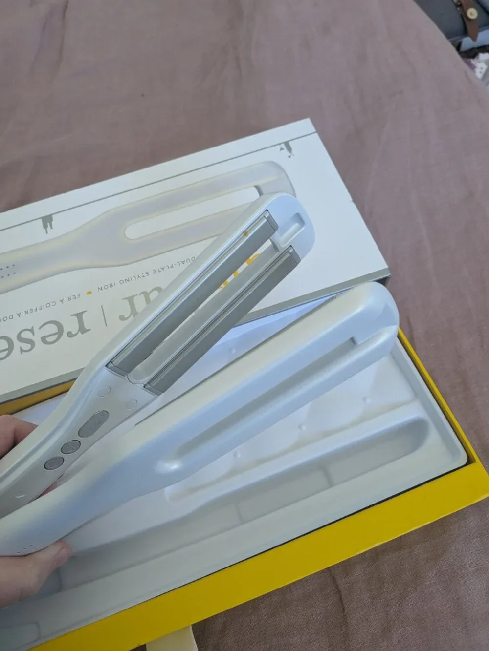 NEW Drybar Reserve Dual-Plate Double Styling Iron Flat Iron NIB
